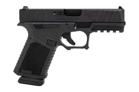 Anderson Manufacturing Kiger 9c 9mm pistol with a black DLC slide